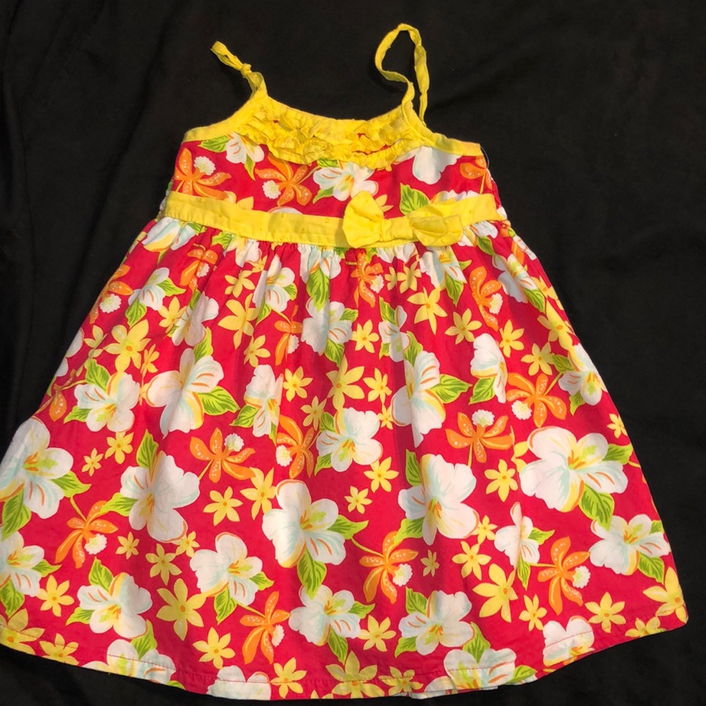 Floral print dress